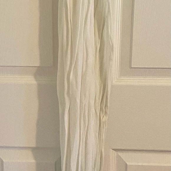 Olsen Green and White Fashionable Scarf - Picture 3 of 6